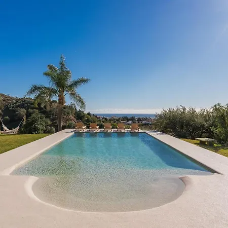 Jasmine - Pool, Sauna, Garden & Sea View Vila Estepona